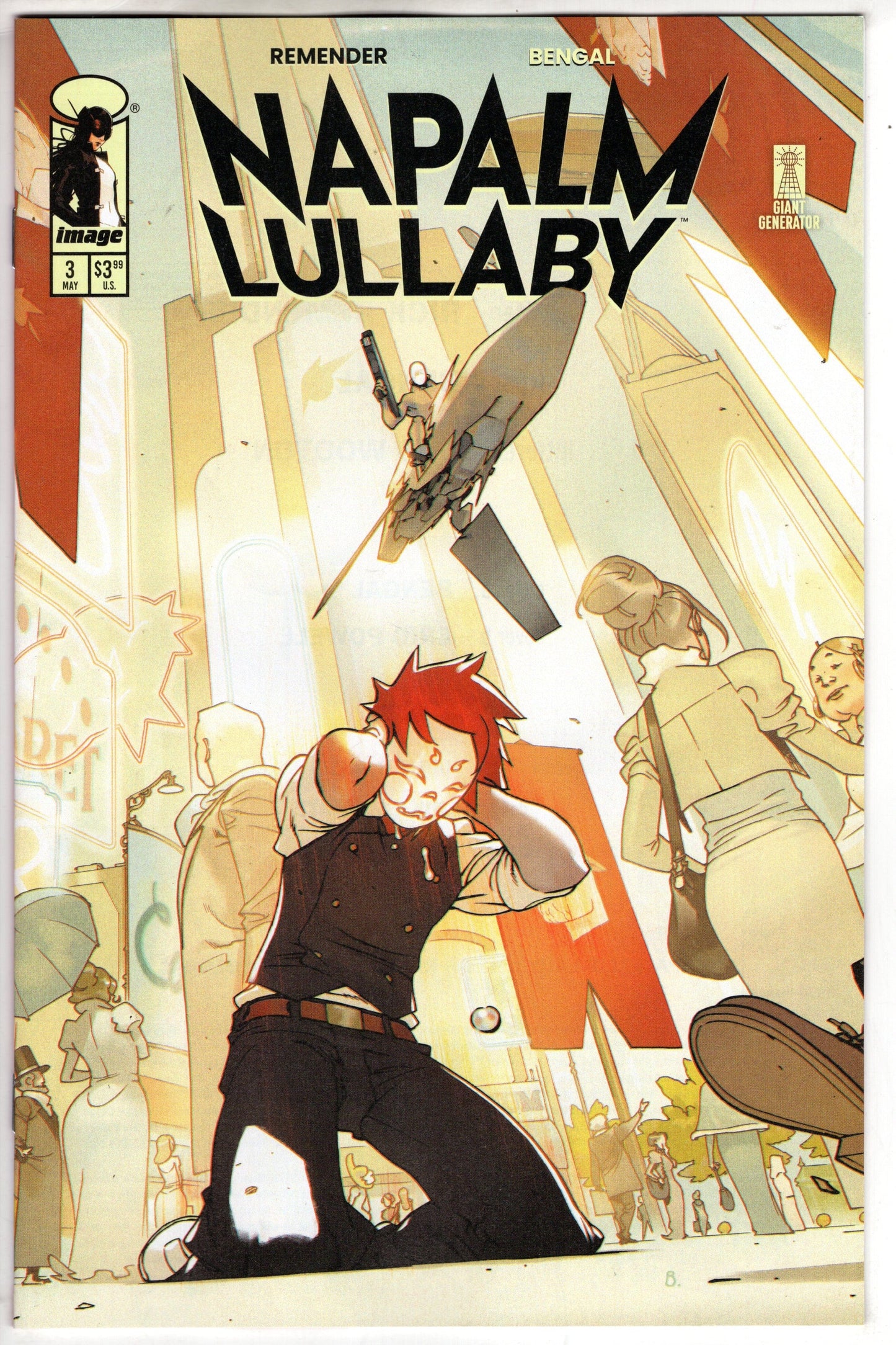 IMAGE COMICS BUY-SELL COMIC BOOK Napalm Lullaby #3 Cover A Bengal