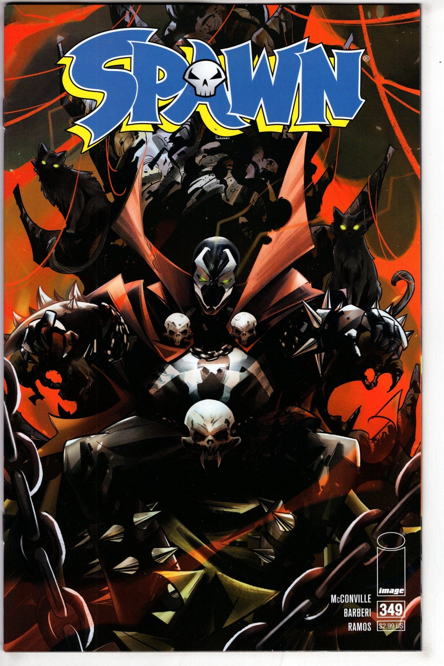 IMAGE COMICS BUY-SELL COMIC BOOK Spawn #349 Cover A Sabbatini
