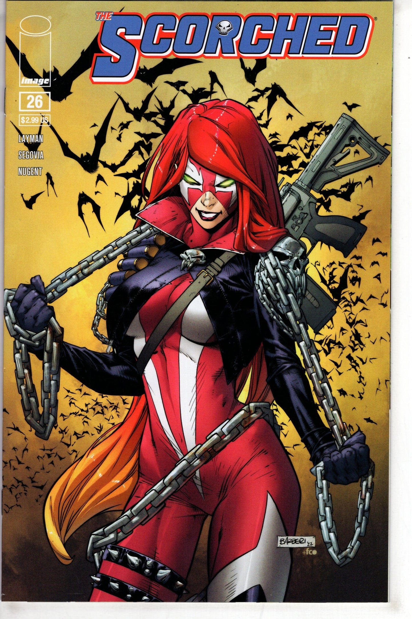 IMAGE COMICS BUY-SELL COMIC BOOK Spawn Scorched #26 Cover A Carlo Barberi