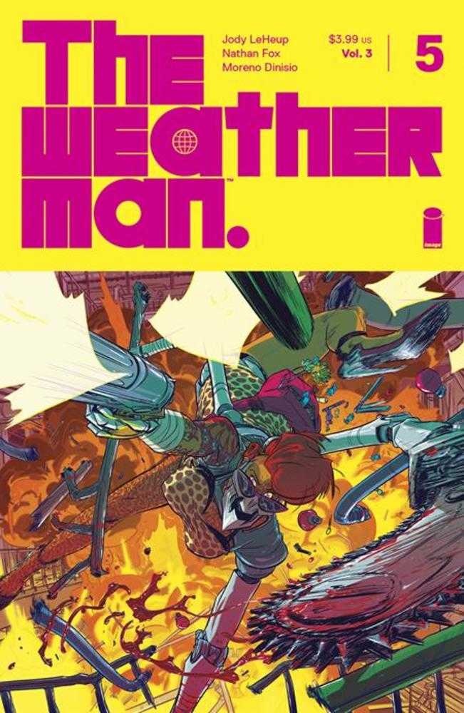 IMAGE COMICS BUY-SELL COMIC BOOK Weatherman Volume 03 #5 (Of 7) (Mature)