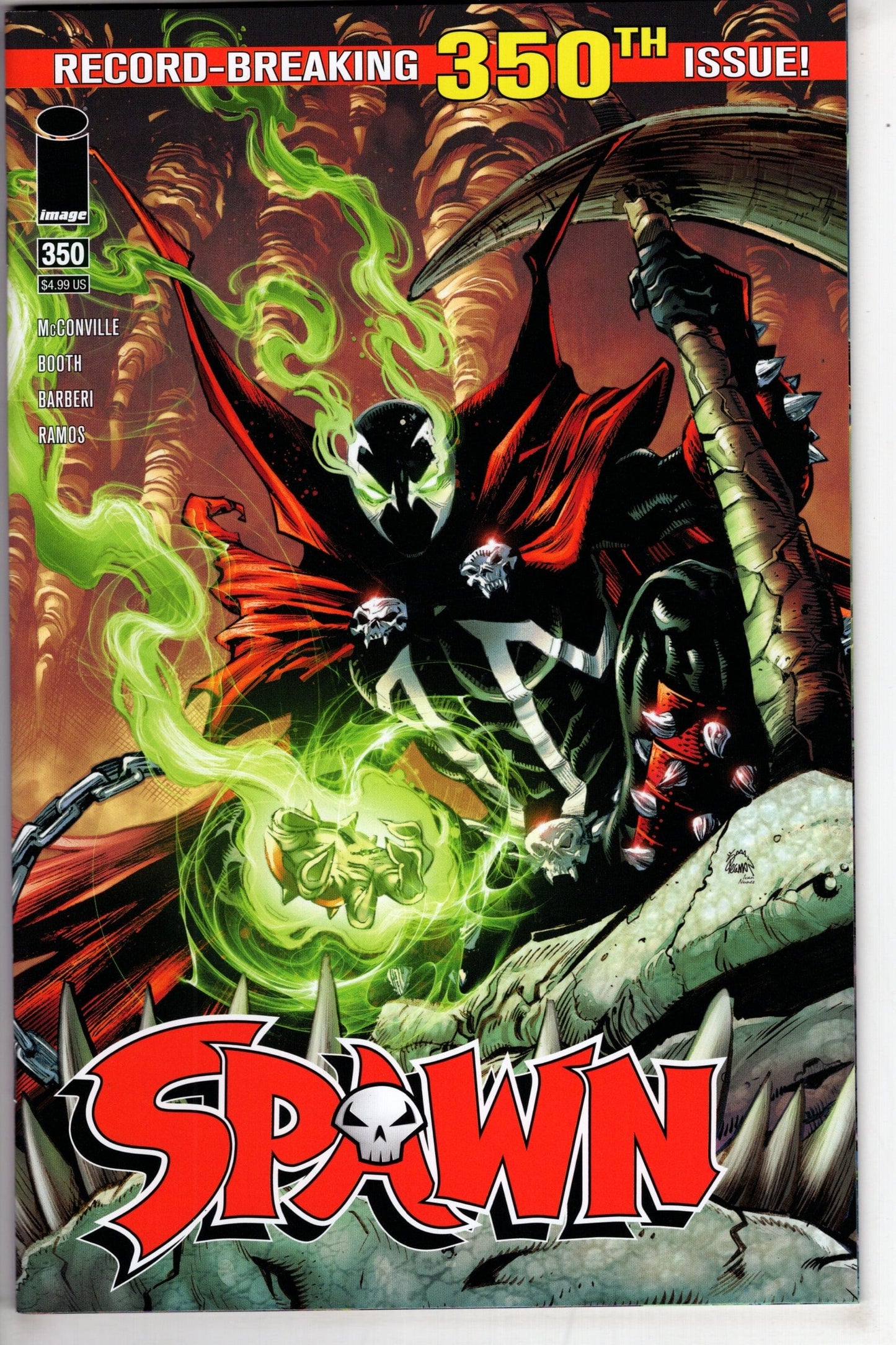 IMAGE COMICS BUY-SELL COMIC BOOKS Spawn #350 Cover C Ryan Stegman Variant