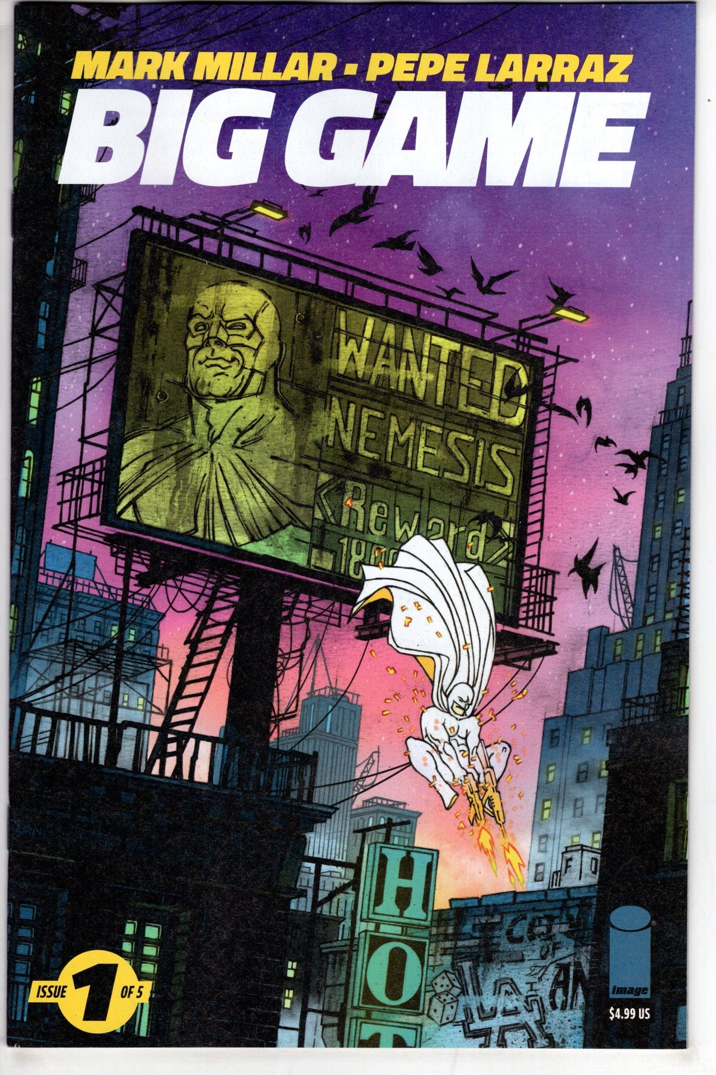 IMAGE COMICS COMIC BOOK Big Game #1 (Of 5) Cover F Earls (Mature)