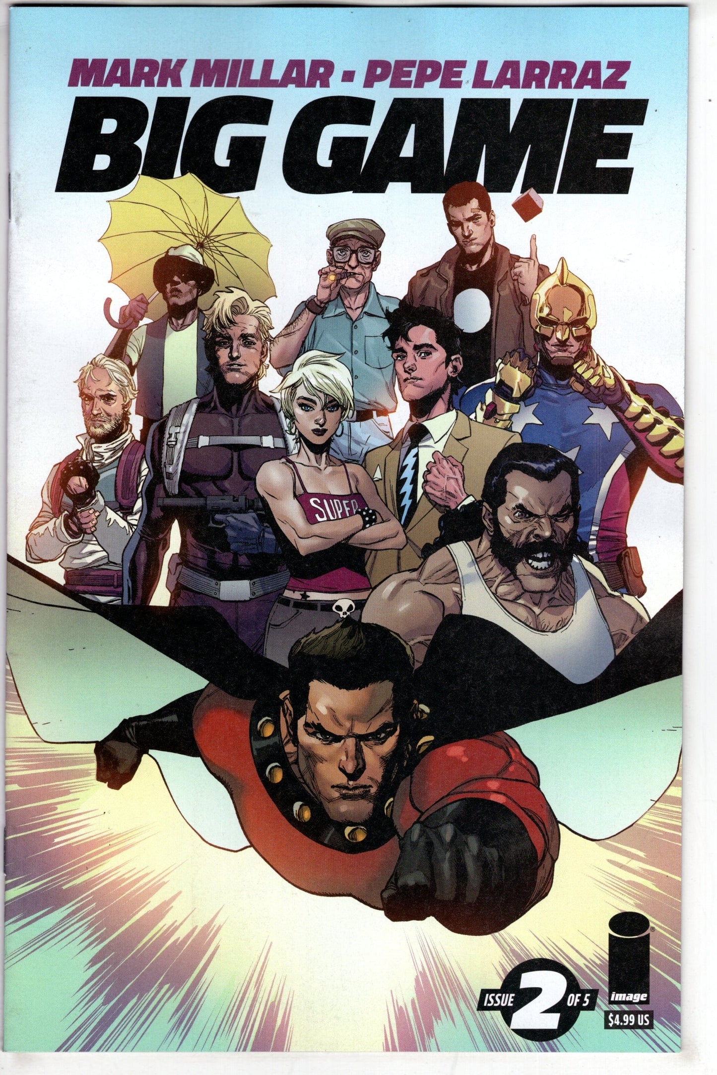 IMAGE COMICS COMIC BOOK Big Game #2 (Of 5) Cover C Yu (Mature)