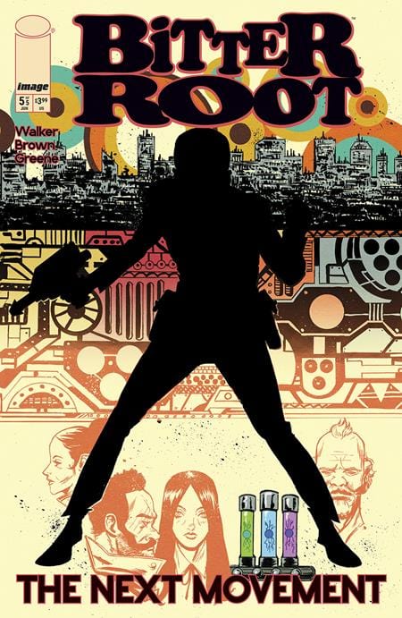 Image Comics COMIC BOOK BITTER ROOT THE NEXT MOVEMENT #5 (OF 5) CVR A SANFORD GREENE CONNECTING (MR)
