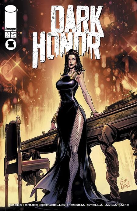 Image Comics COMIC BOOK DARK HONOR #3 (OF 5) CVR A FICO OSSIO