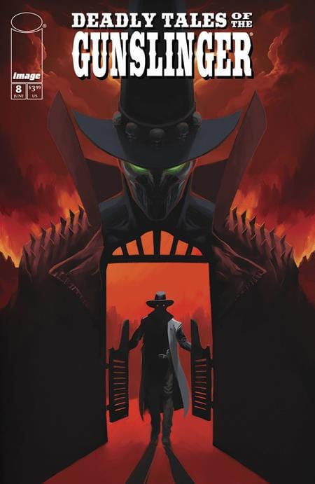 Image Comics COMIC BOOK DEADLY TALES OF THE GUNSLINGER SPAWN #8 CVR B THADDEUS ROBECK VAR