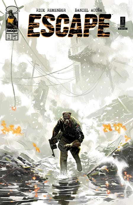 Image Comics COMIC BOOK ESCAPE #1 CVR A DANIEL ACUNA PEREZ