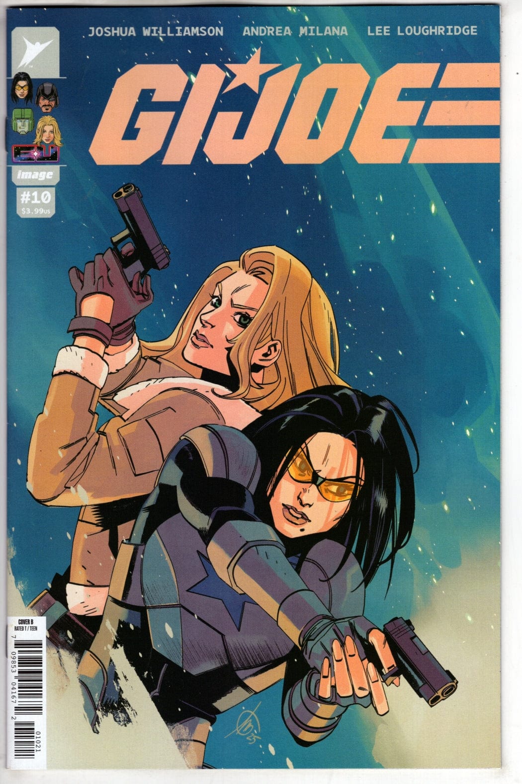Image Comics COMIC BOOK GI JOE #10 CVR B ANDREA MILANA VAR