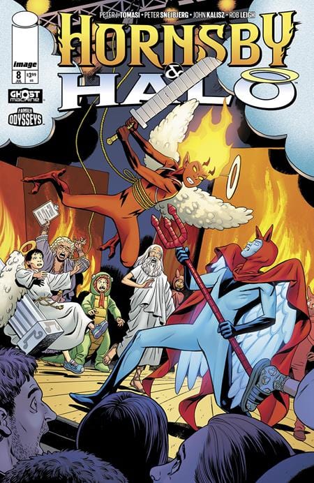 Image Comics COMIC BOOK HORNSBY & HALO #8 CVR A PETER SNEJBJERG & JOHN KALISZ