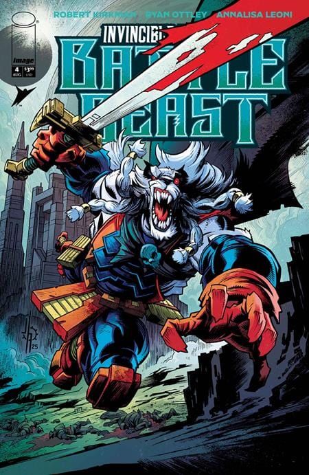 Image Comics COMIC BOOK INVINCIBLE UNIVERSE BATTLE BEAST #4 CVR D INC 1:25 JASON HOWARD VAR