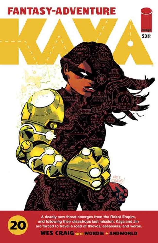 Image Comics COMIC BOOK Kaya #20 Cover A Wes Craig
