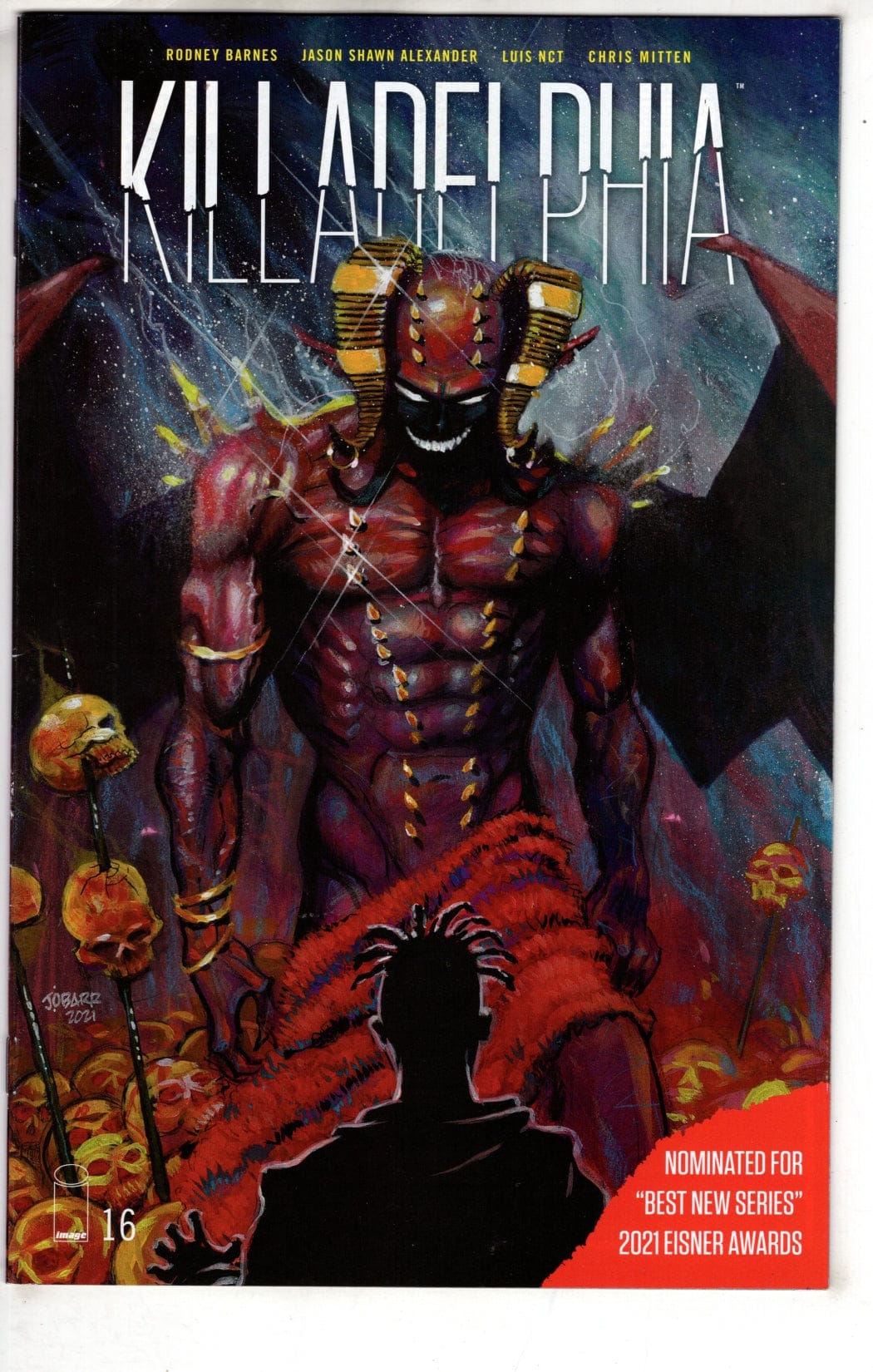 IMAGE COMICS COMIC BOOK KILLADELPHIA #16 CVR B OBARR (MR) (VF/NM)