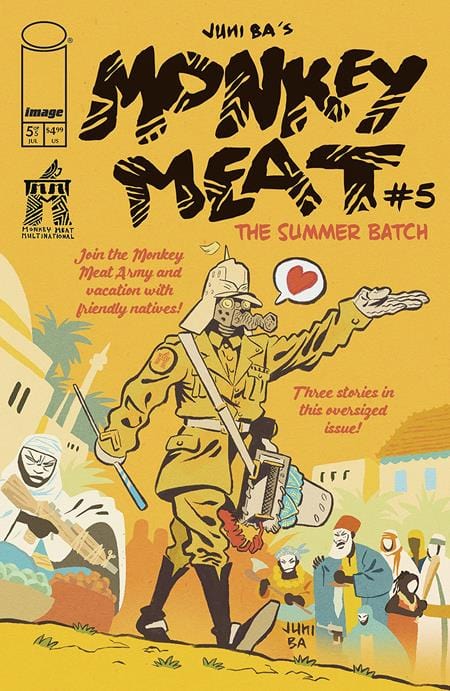 Image Comics COMIC BOOK MONKEY MEAT THE SUMMER BATCH #5 (OF 5)