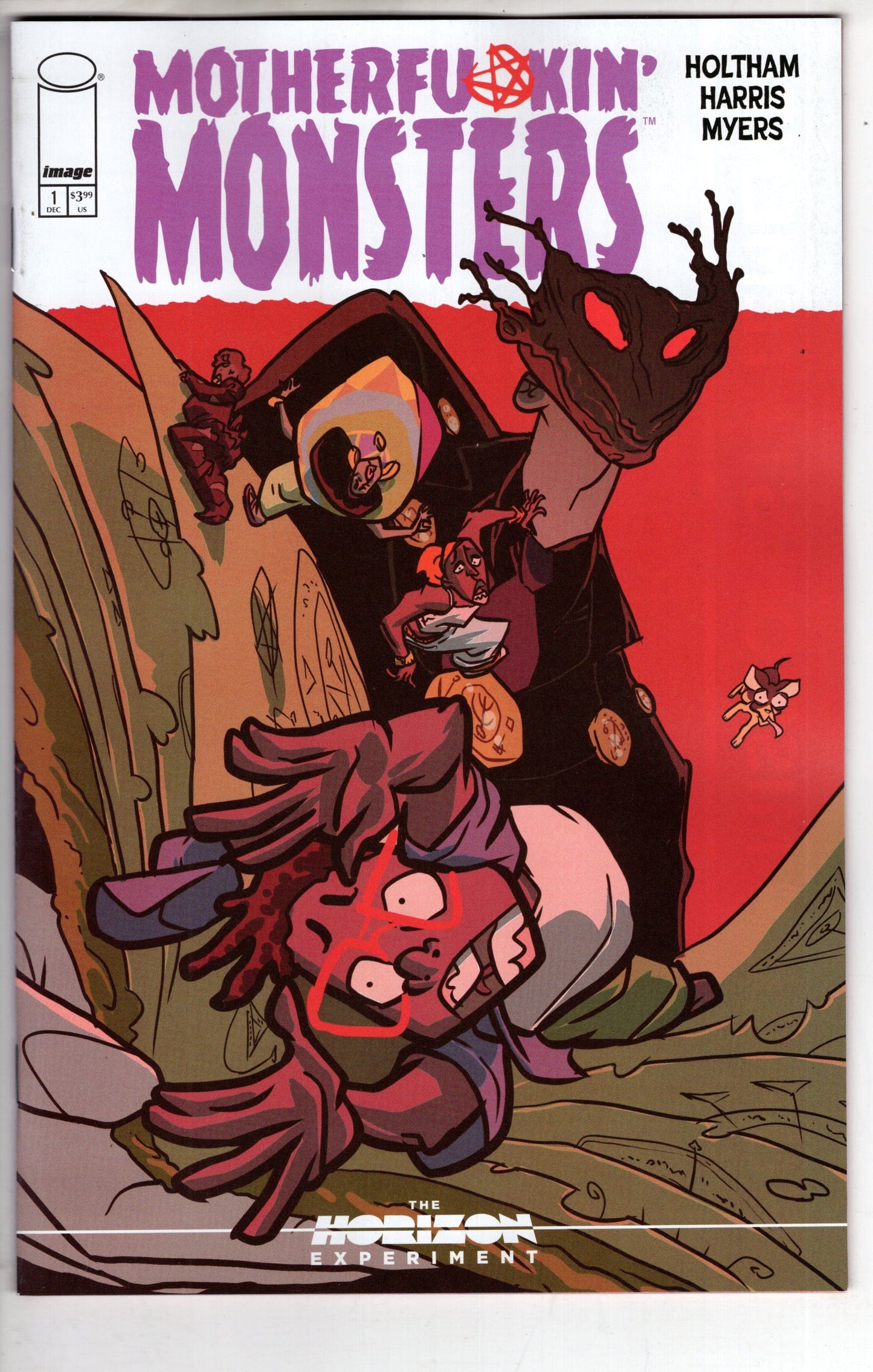 Image Comics COMIC BOOK Motherfu*Kin Monsters #1 (One Shot) (The Horizon Experiment) Cover A Comic Book