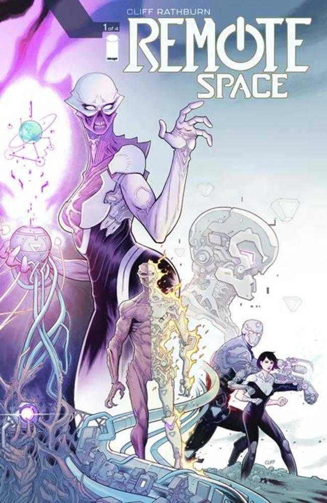 Image Comics COMIC BOOK Remote Space #1 (Of 4) Cover A Cliff Rathburn Wraparound