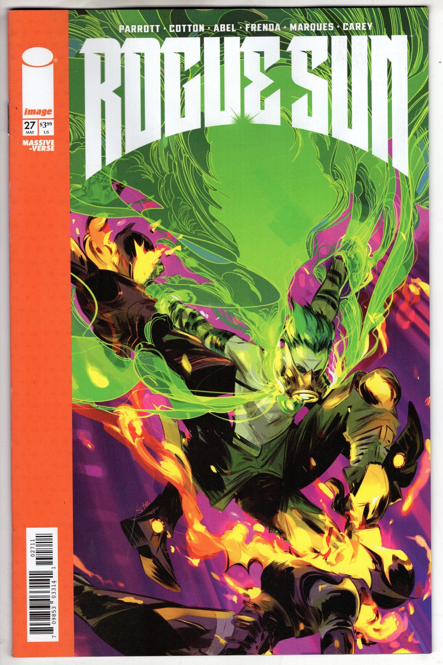 Image Comics COMIC BOOK ROGUE SUN #27 CVR A STEFANO SIMEONE