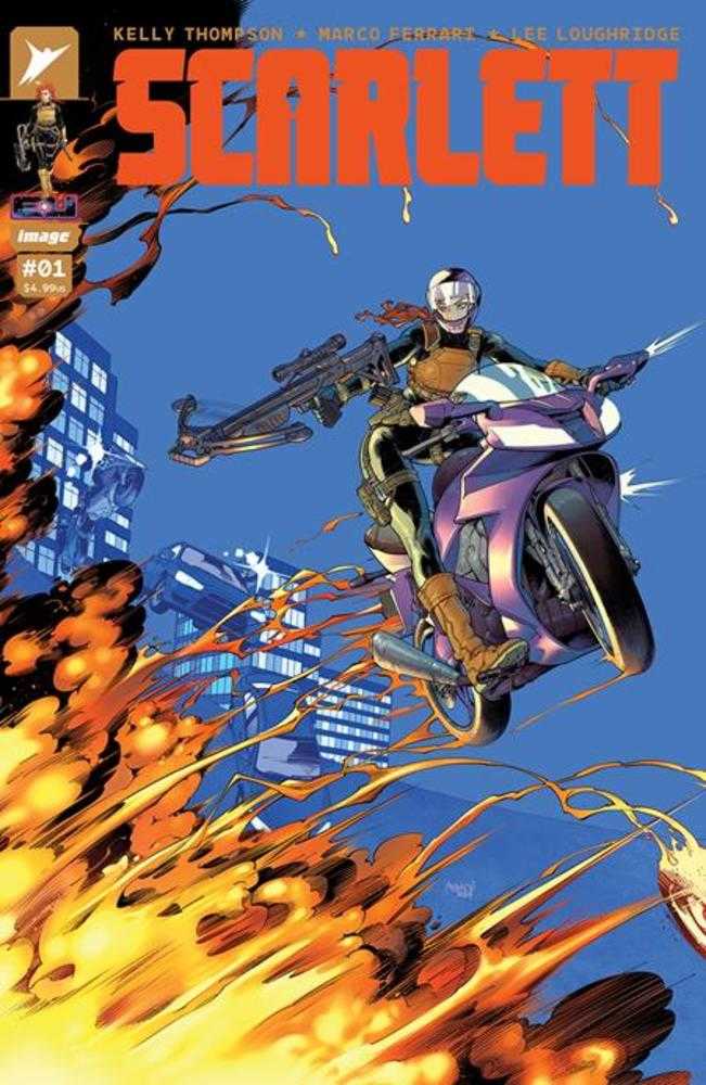 Image Comics COMIC BOOK Scarlett #1 (Of 5) Cover C 1 in 10 Gleb Melnikov Connecting Variant