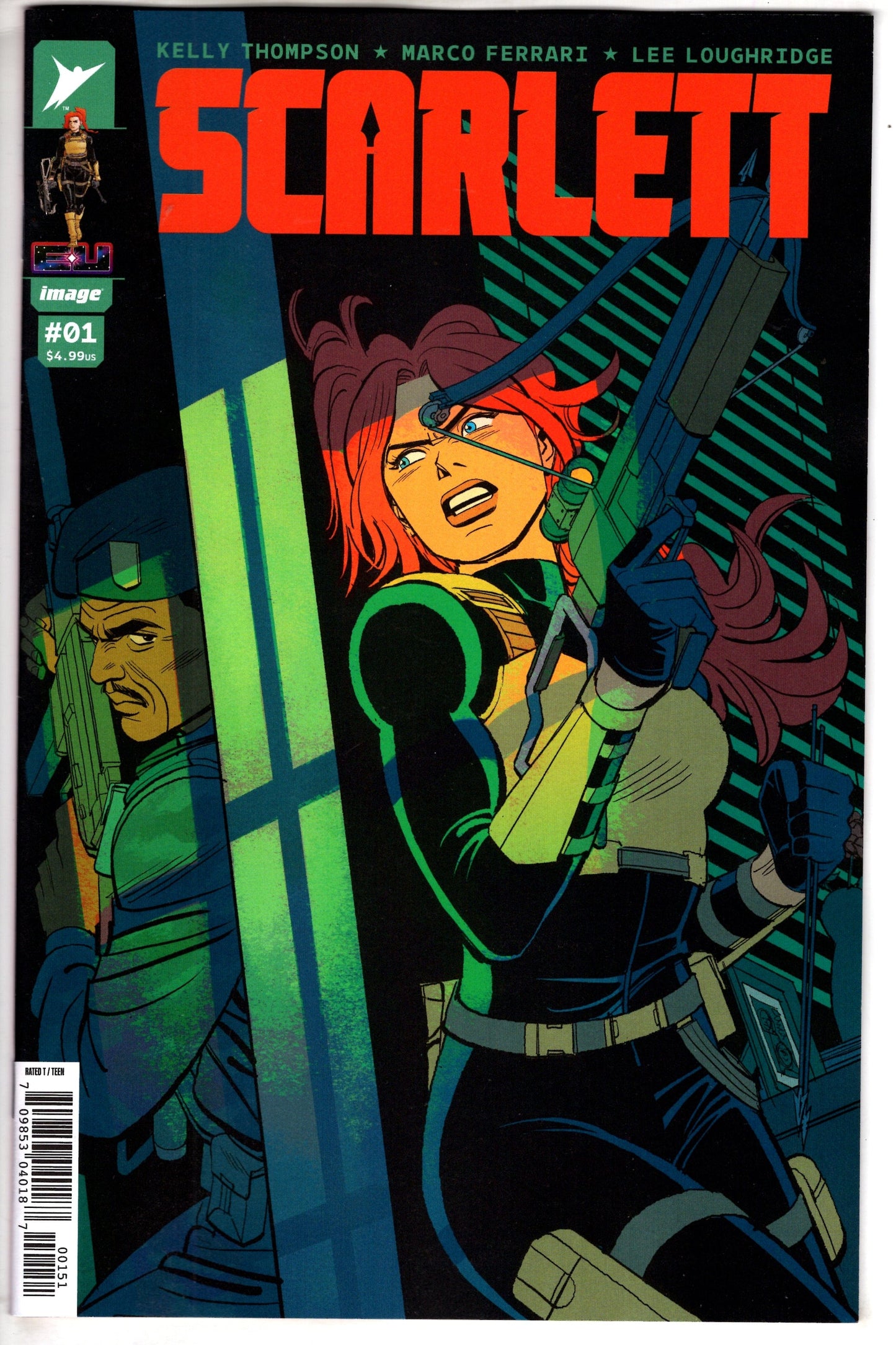 Image Comics COMIC BOOK Scarlett #1 (Of 5) Cover E 1 in 50 Leonardo Romero Variant