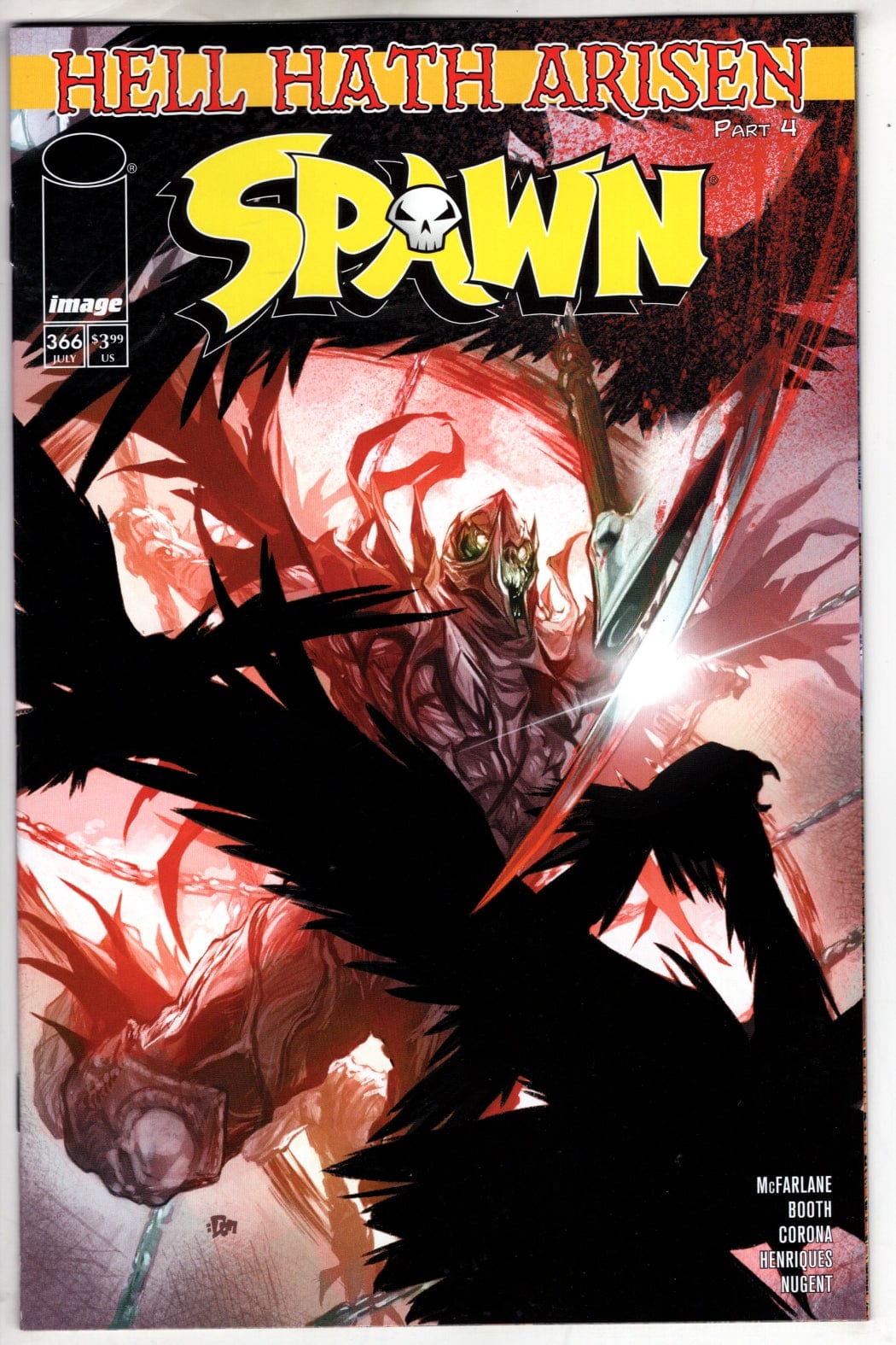 Image Comics COMIC BOOK SPAWN #366 CVR B DON AGUILLO VAR