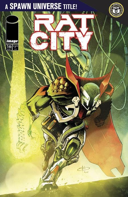 Image Comics COMIC BOOK SPAWN RAT CITY #16 CVR A DANIEL HENRIQUES