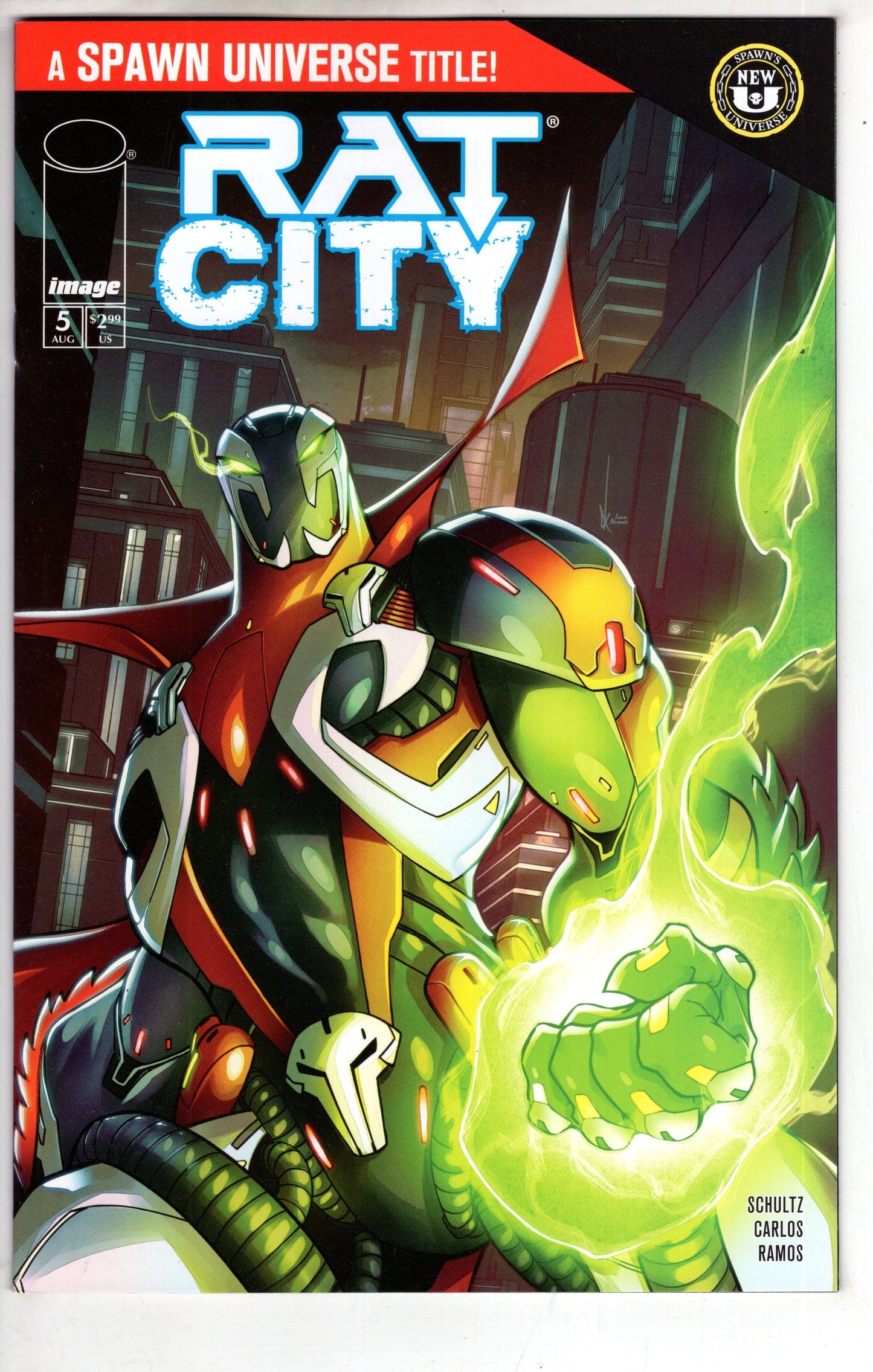 Image Comics COMIC BOOK Spawn Rat City #5 Cover B Kevin Keane Variant