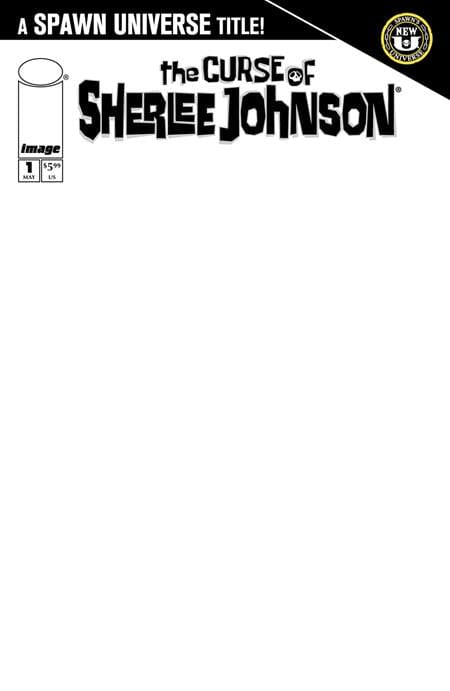 Image Comics COMIC BOOK SPAWN THE CURSE OF SHERLEE JOHNSON #1 CVR D BLANK SKETCH VAR