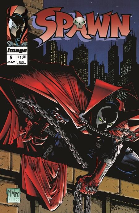 Image Comics COMIC BOOK SPAWN THE CURSE OF SHERLEE JOHNSON #1 CVR E SPAWN #5 2025 REPRINT 1:10 UNLOCK VAR