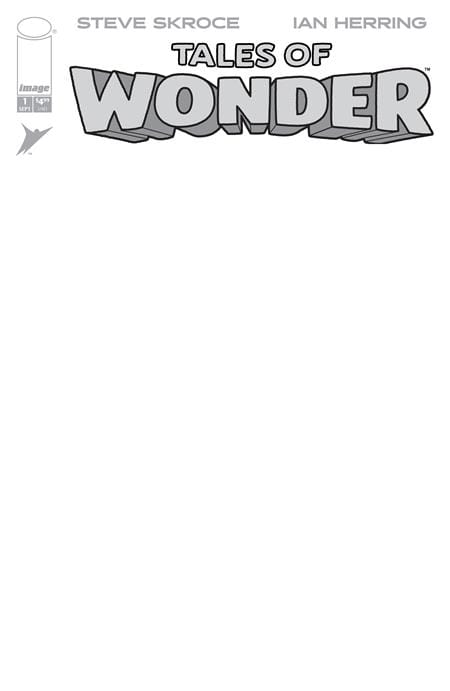 Image Comics COMIC BOOK TALES OF WONDER #1 (OF 5) CVR G BLANK SKETCH VAR (VF/NM)