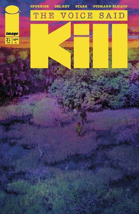 Image Comics COMIC BOOK THE VOICE SAID KILL #2 (OF 4) CVR A VANESA DEL REY (MR)