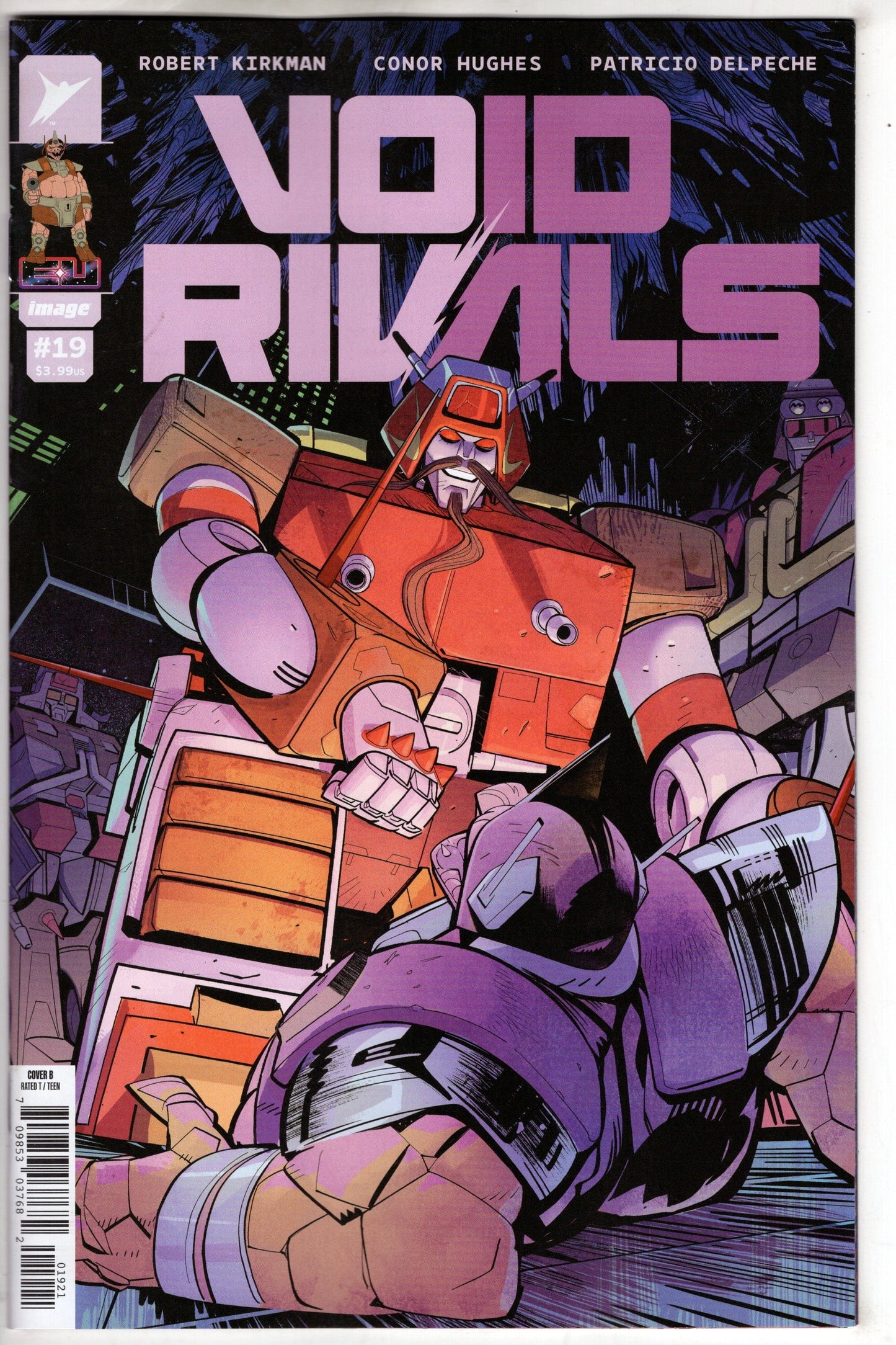Image Comics COMIC BOOK VOID RIVALS #19 CVR B CONOR HUGHES VAR
