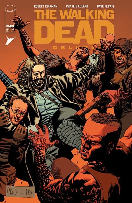 Image Comics COMIC BOOK WALKING DEAD DELUXE #114 CVR B CHARLIE ADLARD & DAVE MCCAIG VAR (MR)