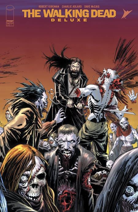 Image Comics COMIC BOOK WALKING DEAD DELUXE #114 CVR C WHILCE PORTACIO & ALEX SINCLAIR CONNECTING VAR (MR)