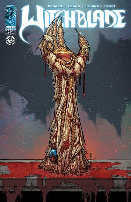 Image Comics COMIC BOOK WITCHBLADE #12 (2024) CVR A GIUSEPPE CAFARO & ARIF PRIANTO