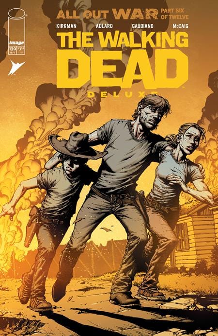 Image Comics NEW LAST WEEK WALKING DEAD DELUXE #120 CVR A DAVID FINCH & DAVE MCCAIG (MR)