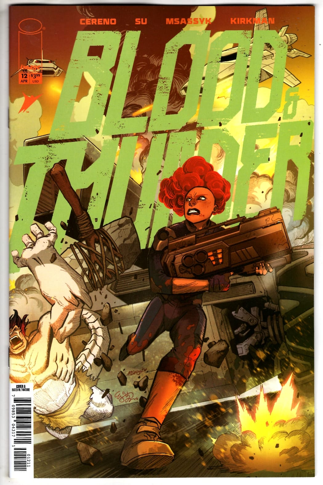 Image Comics NEW THIS WEEK BLOOD & THUNDER #12 CVR A (VF/NM)