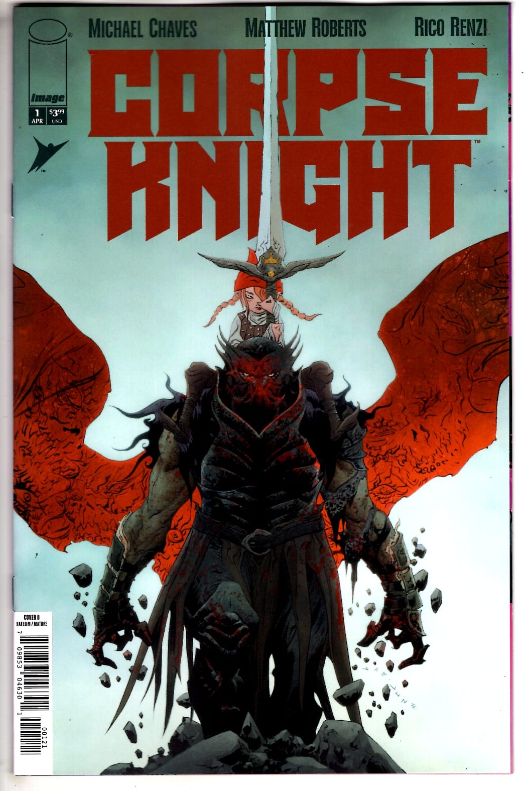 Image Comics NEW THIS WEEK CORPSE KNIGHT #1 (OF 6) CVR B JAE LEE VAR (VF/NM)