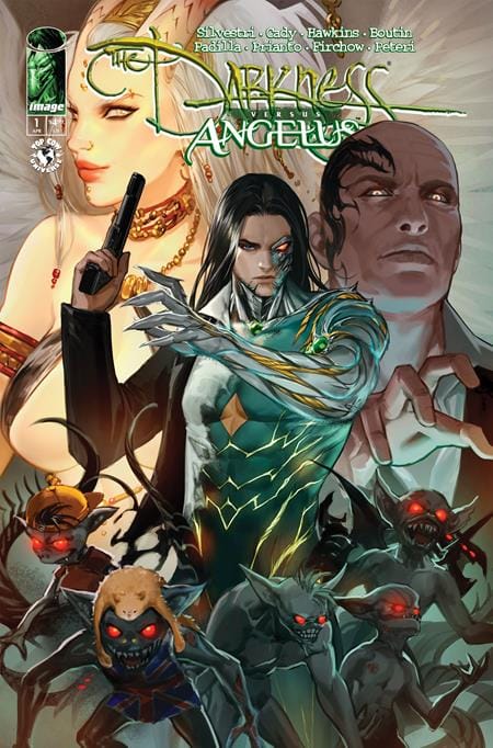 Image Comics NEW THIS WEEK DARKNESS VS ANGELUS (ONE SHOT) CVR B LEIRIX VAR (VF/NM)