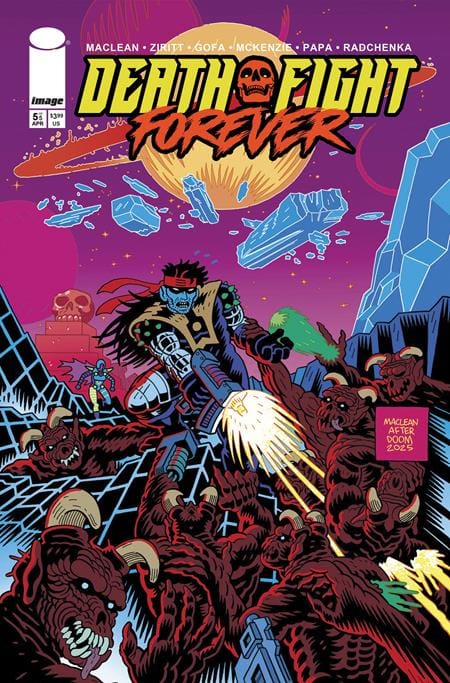 Image Comics NEW THIS WEEK DEATH FIGHT FOREVER #5 (OF 5) CVR A ANDREW MACLEAN (MR) (VF/NM)