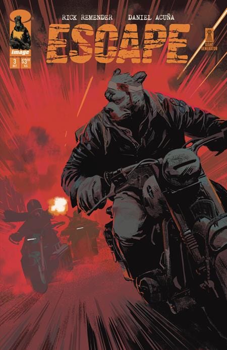 Image Comics NEW THIS WEEK ESCAPE #3 CVR A DANIEL ACUNA