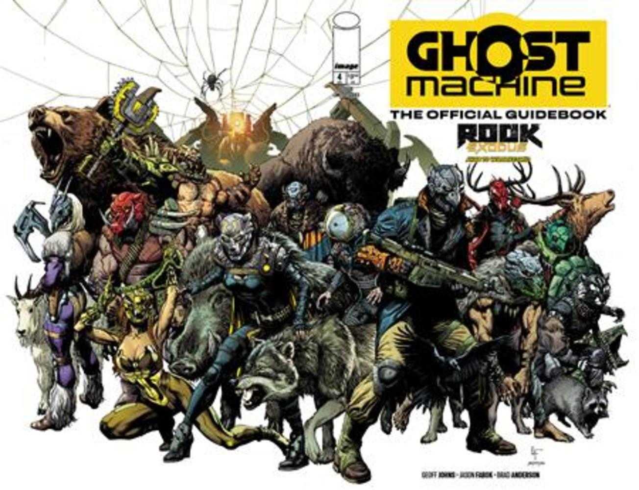 Image Comics NEW THIS WEEK Ghost Machine The Official Guidebook #4 (Of 5) Cover A Gary Frank & Brad Anderson Wraparound