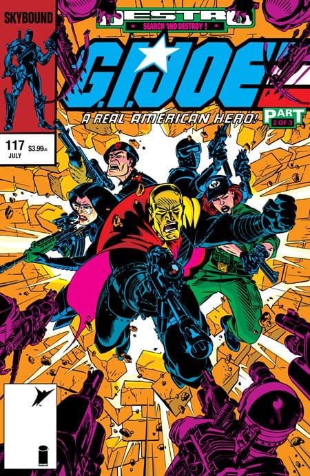 Image Comics NEW THIS WEEK GI JOE A REAL AMERICAN HERO #117 HAMA FILES EDITION CVR A MICHAEL GOLDEN (VF/NM)