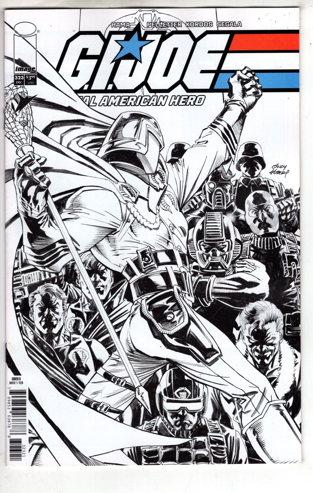 Image Comics NEW THIS WEEK GI JOE A REAL AMERICAN HERO #323 CVR B