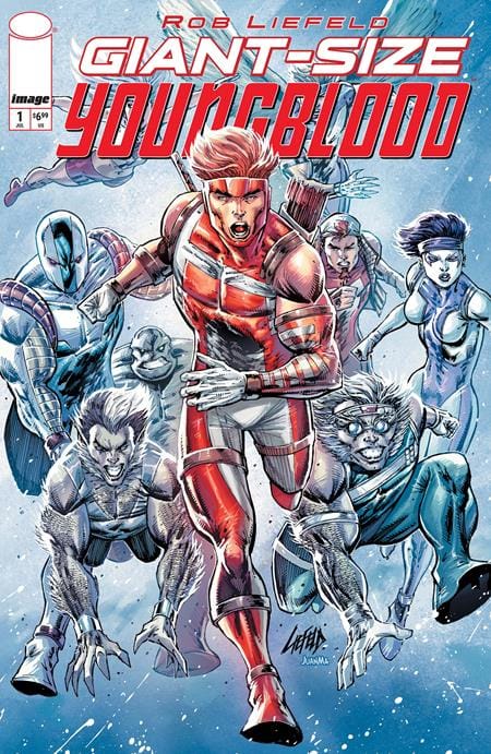 Image Comics NEW THIS WEEK GIANT SIZE YOUNGBLOOD (ONE SHOT) CVR A ROB LIEFELD (VF/NM)