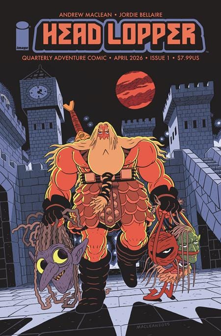 Image Comics NEW THIS WEEK HEAD LOPPER #1 (2026) CVR A ANDREW MACLEAN (MR) (VF/NM)