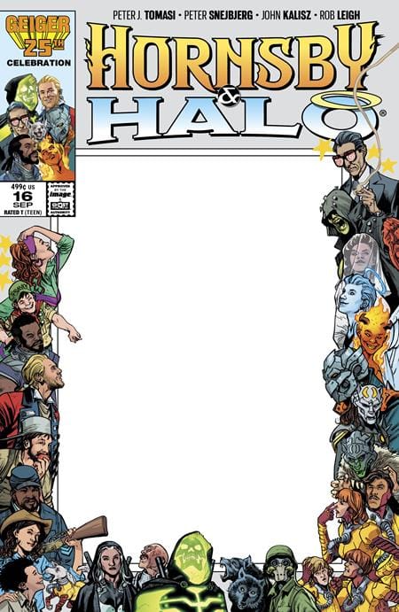 Image Comics NEW THIS WEEK HORNSBY & HALO #16 CVR C BLANK SKETCH VAR (VF/NM)