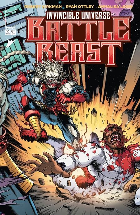 Image Comics NEW THIS WEEK INVINCIBLE UNIVERSE BATTLE BEAST #10 CVR C INC 1:10 CHRIS BURNHAM & BRIAN REBER VAR (VF/NM)