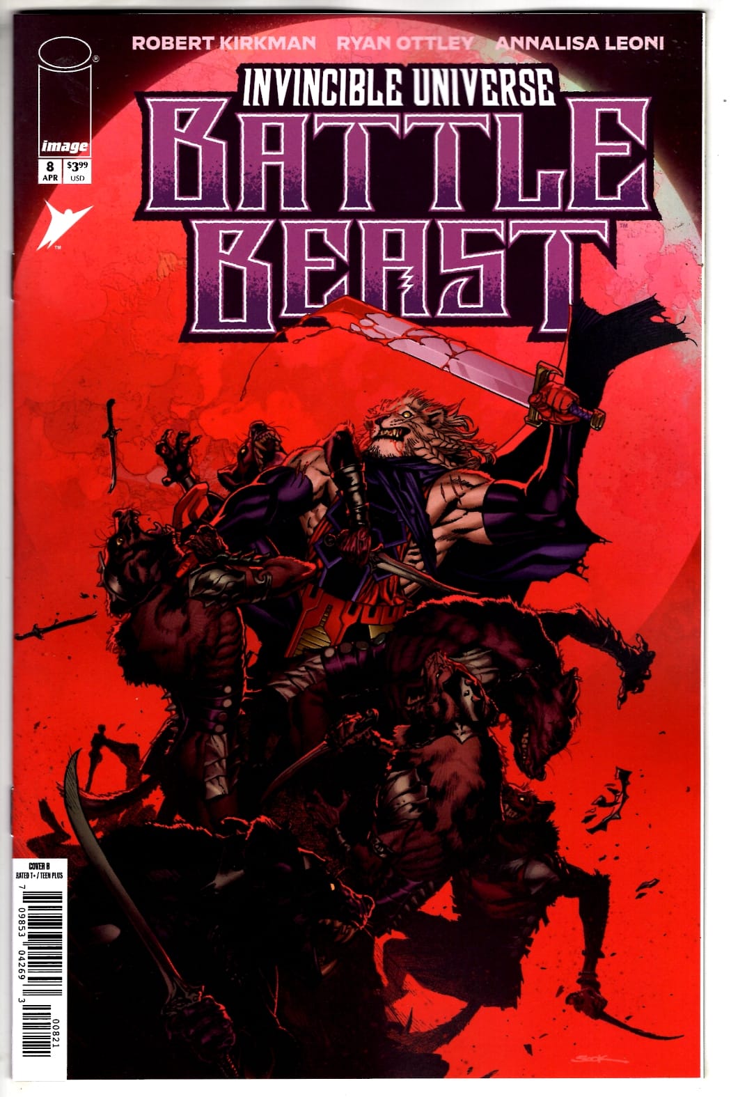 Image Comics NEW THIS WEEK INVINCIBLE UNIVERSE BATTLE BEAST #8 CVR B (VF/NM)
