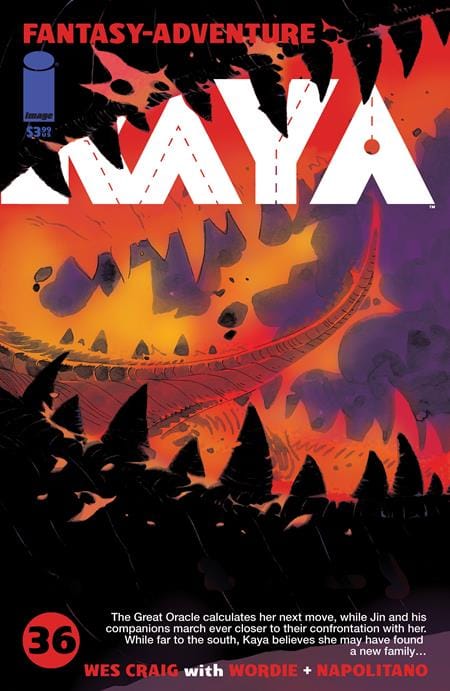 Image Comics NEW THIS WEEK KAYA #36 CVR A WES CRAIG (VF/NM)