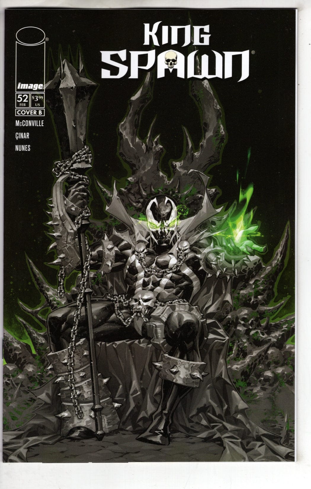 Image Comics NEW THIS WEEK KING SPAWN #52 CVR B KAEL NGU B&W VAR (VF/NM)