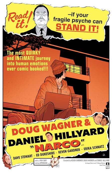 Image Comics NEW THIS WEEK NARCO #3 (OF 5) CVR B DANIEL HILLYARD & DAVE STEWART HOMAGE VAR (VF/NM)